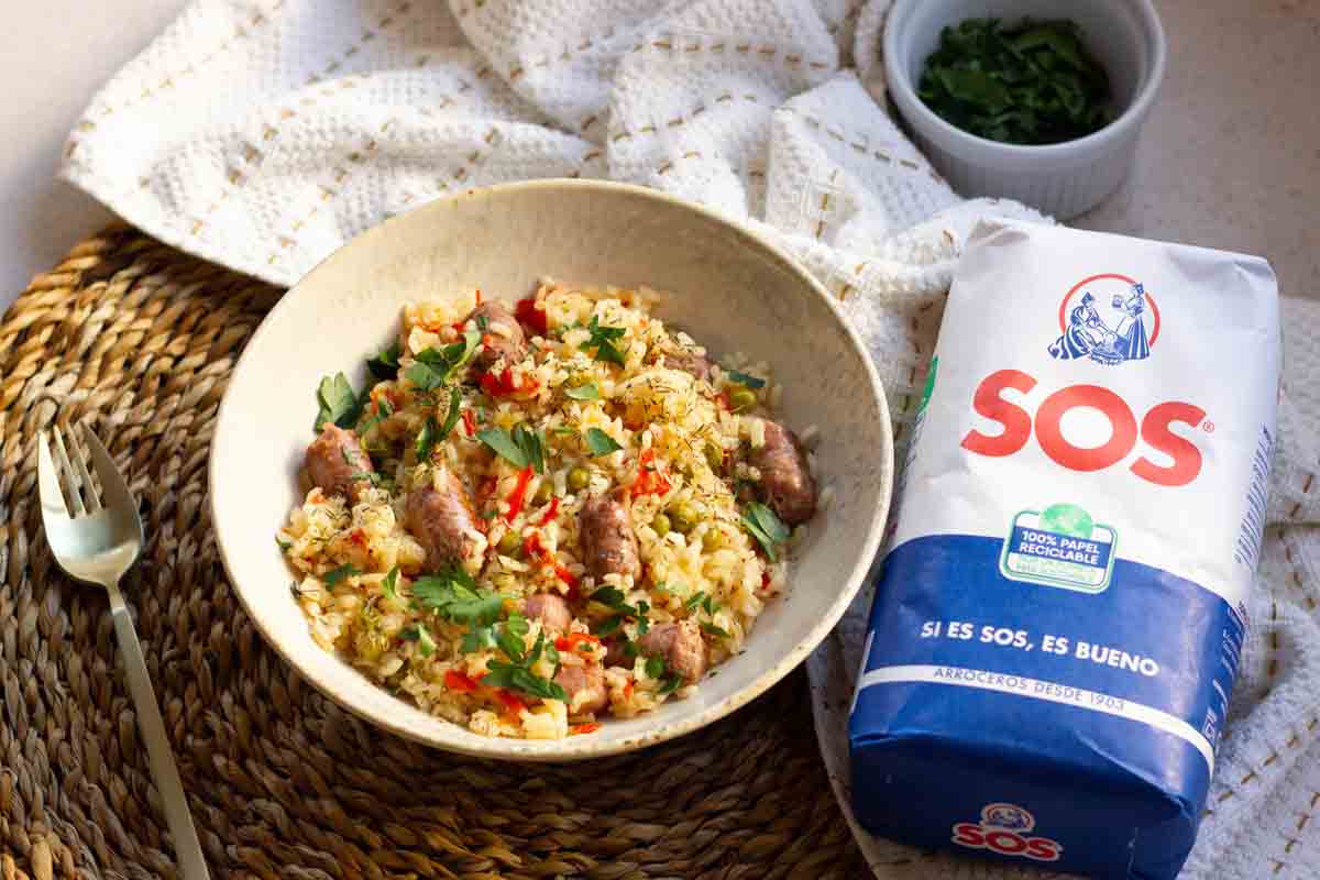 Arroz a la griega Sabores auténticos y fácil preparación Arroz SOS