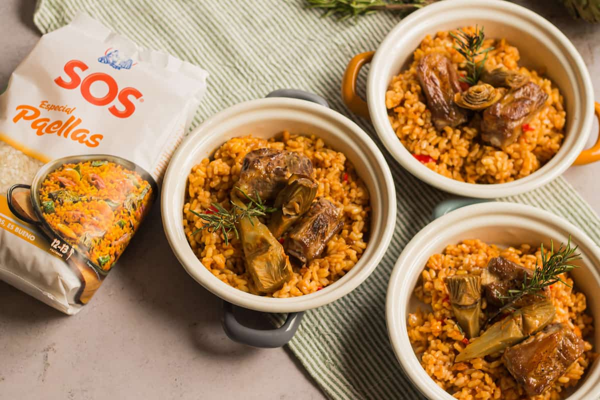 Receta De Paella De Costillas Y Alcachofas Arroz Sos 5411