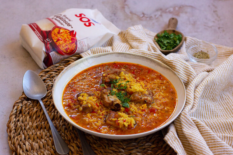 Foto de Arroz caldoso con costillas: receta tradicional