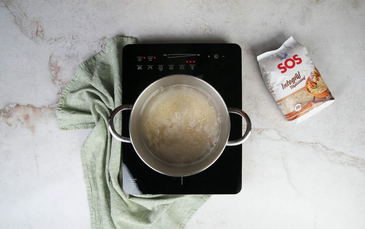 Cocer el arroz SOS Integral