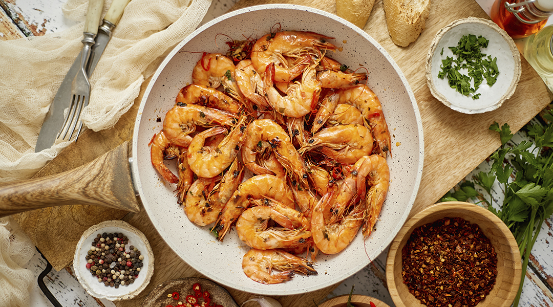 gambas cajún ingredientes