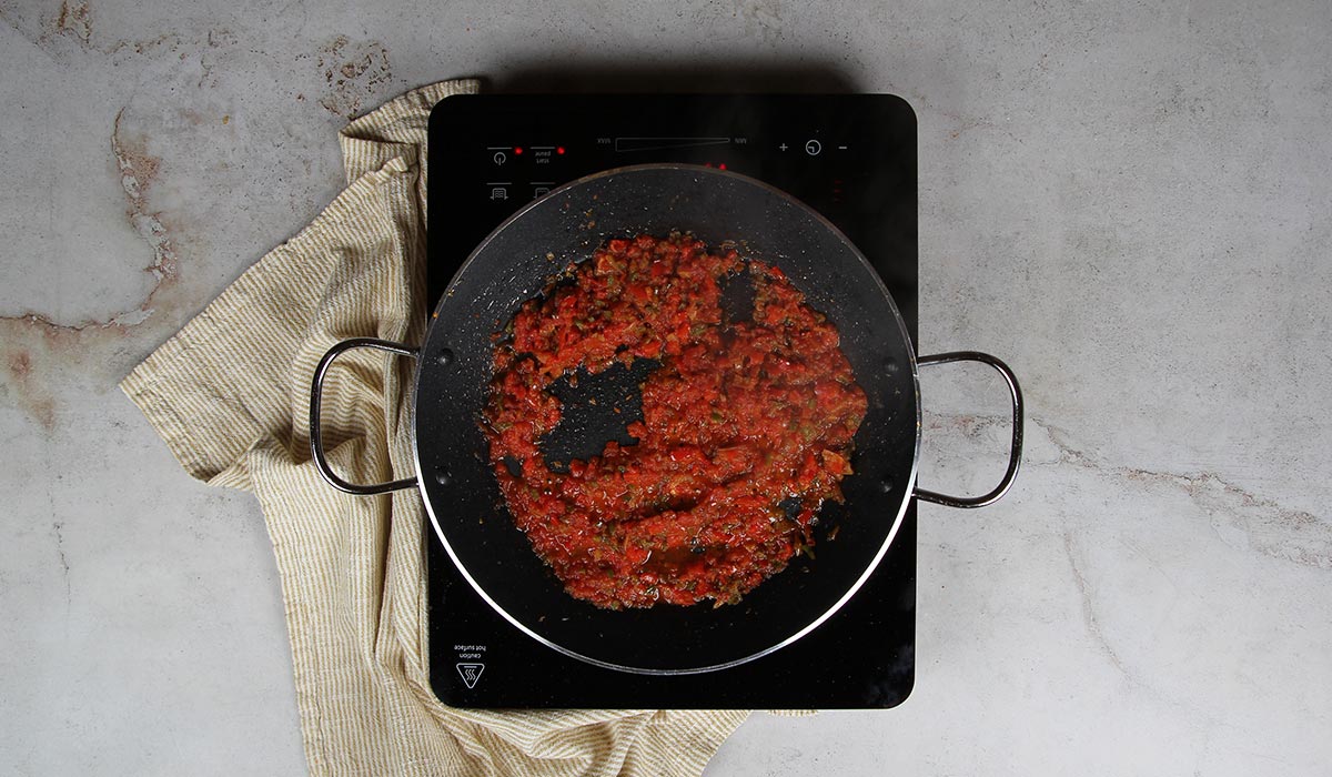 Sofrito para para Fideuá receta tradicional