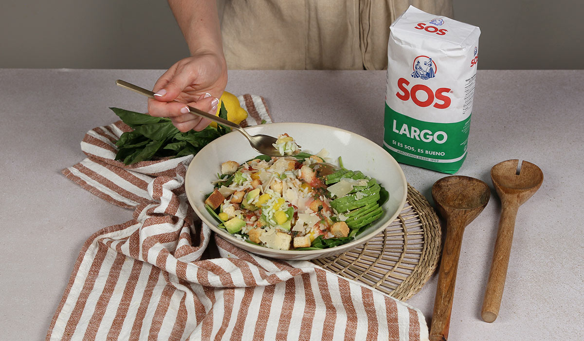 Presentación de Ensalada de Aguacate