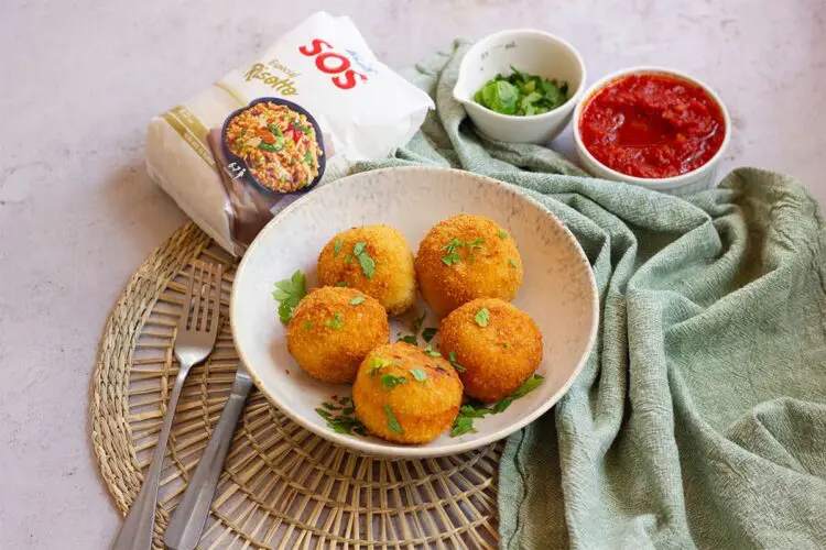 arancini risotto arroz italia