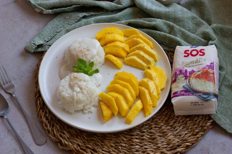 Foto de Receta de Mango Sticky Rice