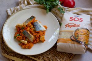 imagen receta Paella de pescado: receta fácil y deliciosa