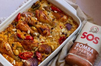 Arroz con pollo al horno