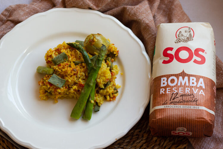 Foto de Arroz al horno con verduras