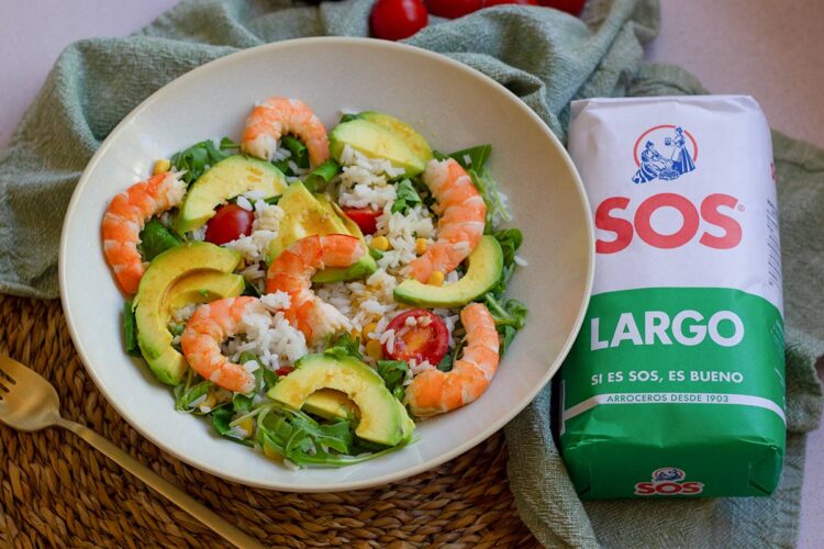 Foto de Ensalada de aguacate y langostinos: receta fácil y deliciosa