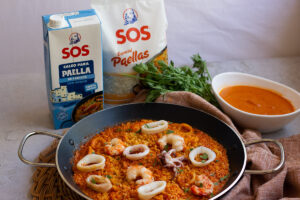 imagen receta Paella con salmorreta: receta tradicional y consejos