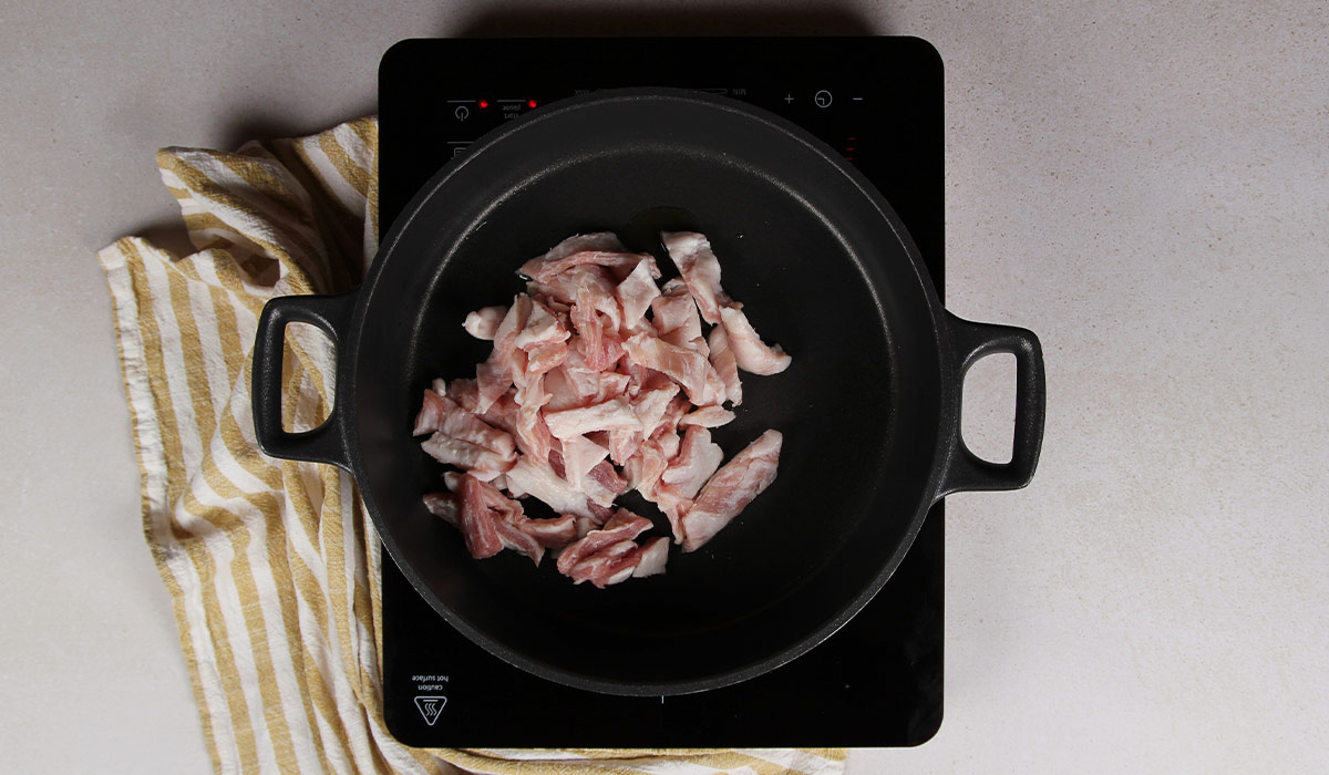 Secreto en Arroz con secreto ibérico y setas