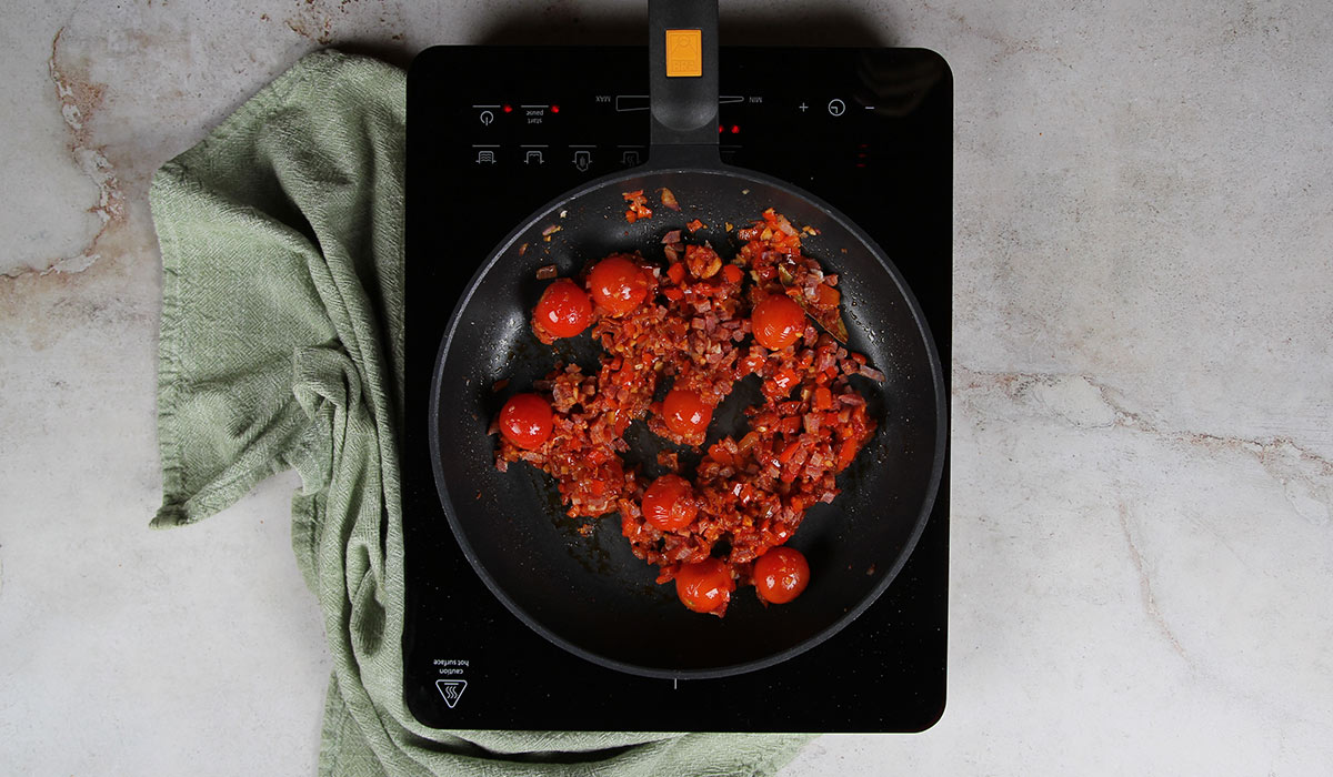 Sofrito en arroz meloso con setas