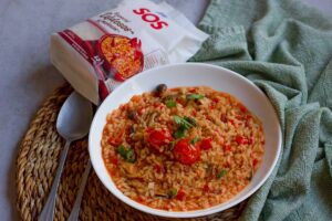 imagen receta Arroz meloso con setas