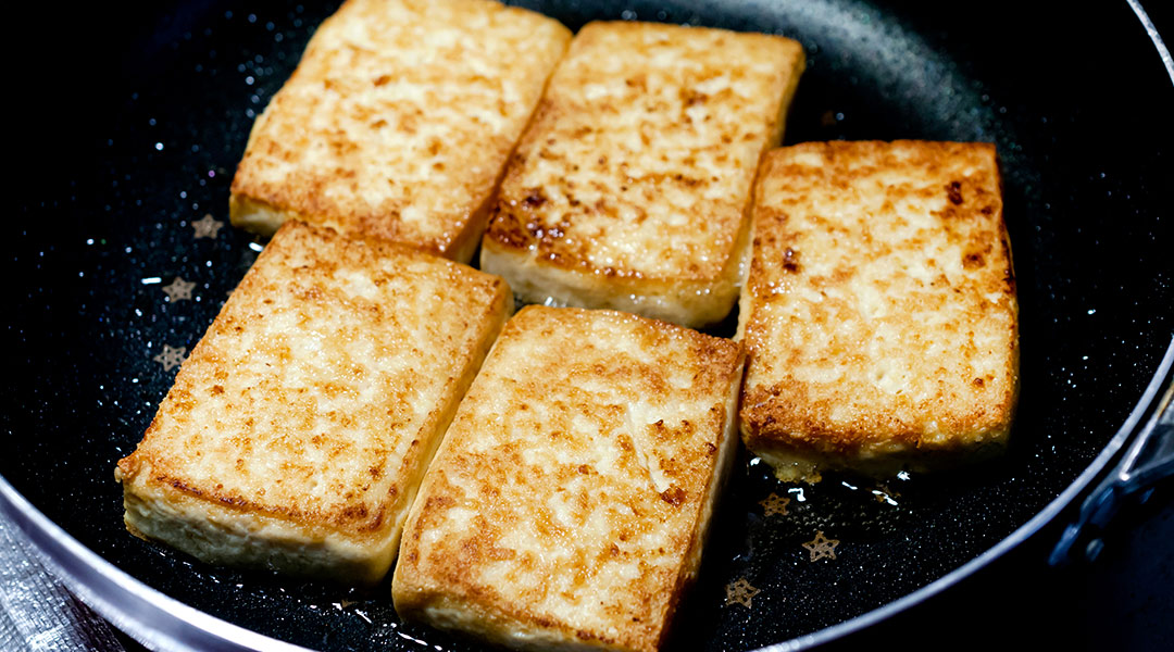 Tecnicas de cocción tofu marinado