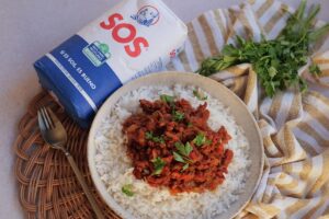 imagen receta Arroz con carne picada: receta fácil y rápida