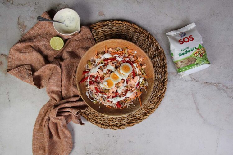 Foto de Ensalada de arroz: receta fácil y rápida