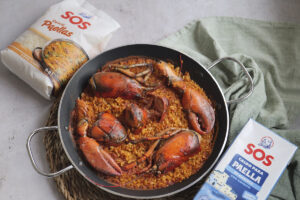 imagen receta Paella con bogavante: Receta paso a paso