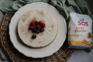 imagen receta Tarta de Arroz con Leche: Receta Fácil y Sin Horno