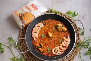 imagen receta Arroz con gambas y mejillones: receta paso a paso