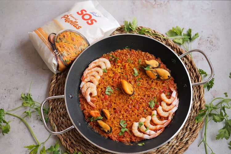 Foto de Arroz con gambas y mejillones: receta paso a paso