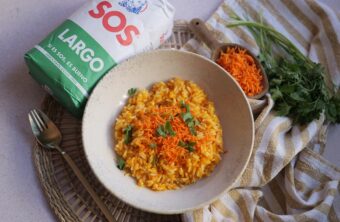 Arroz con zanahorias