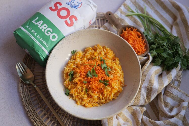 Foto de Arroz con zanahoria: receta fácil y deliciosa