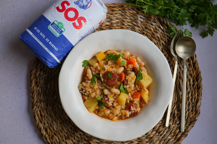 Foto de Arroz con judías blancas: receta tradicional y sabrosa