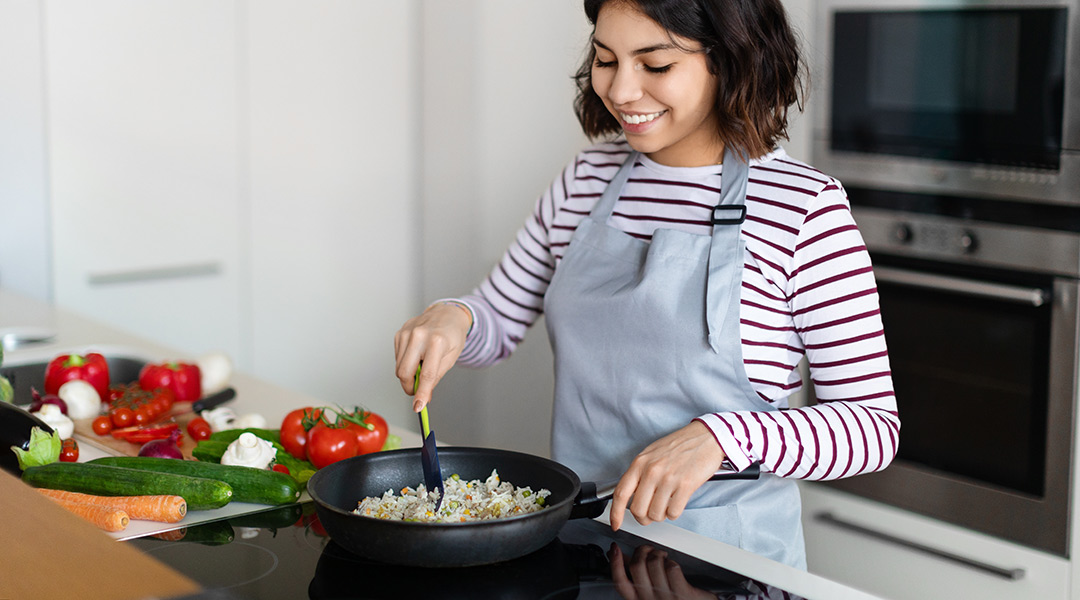 Beneficios de cocinar arroz al dente