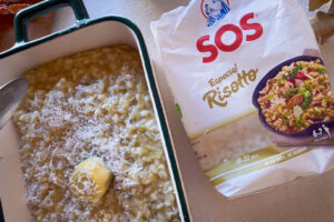 imagen receta Risotto con cigalas y alcachofas